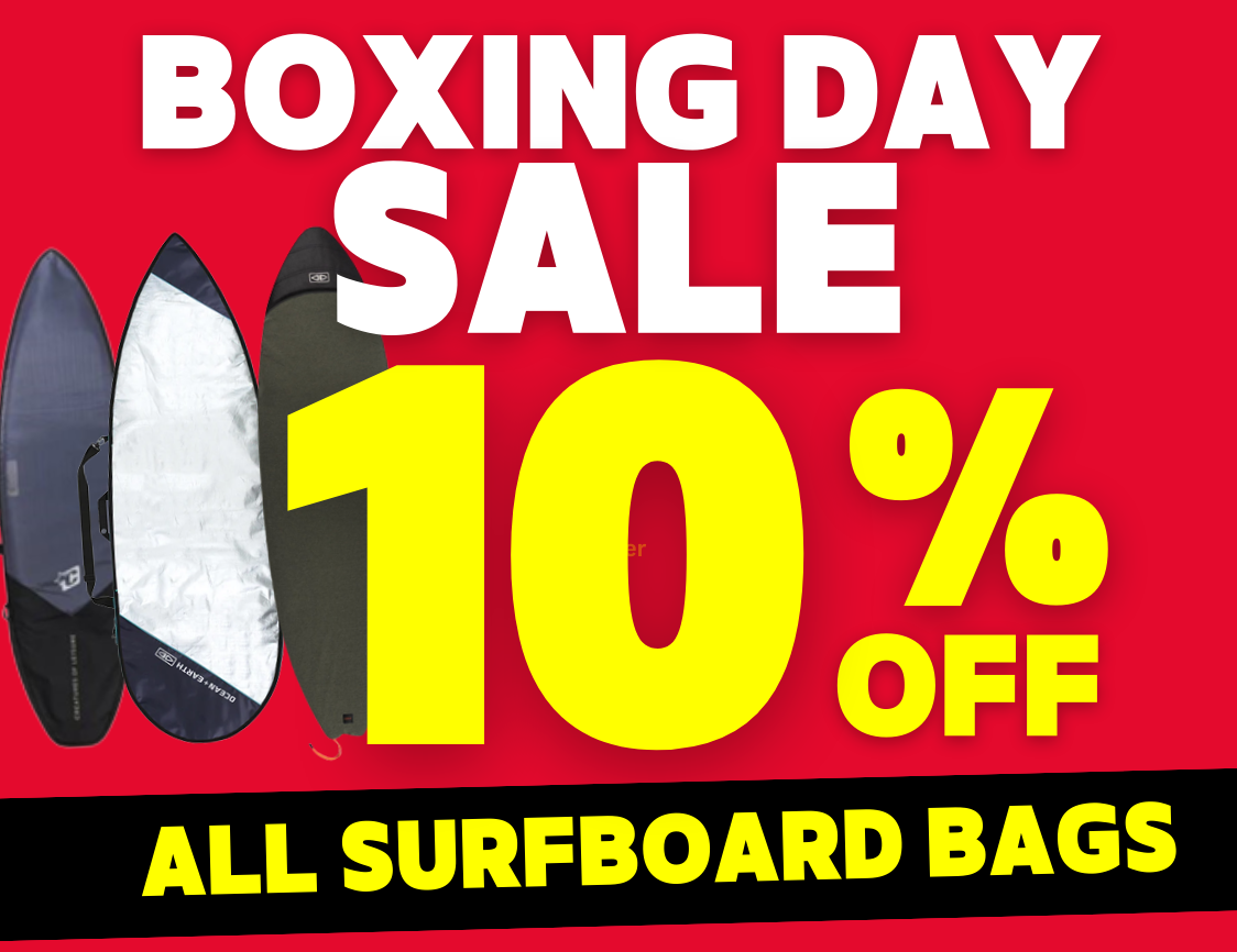BOXING DAY 10% OFF SURF BAGS