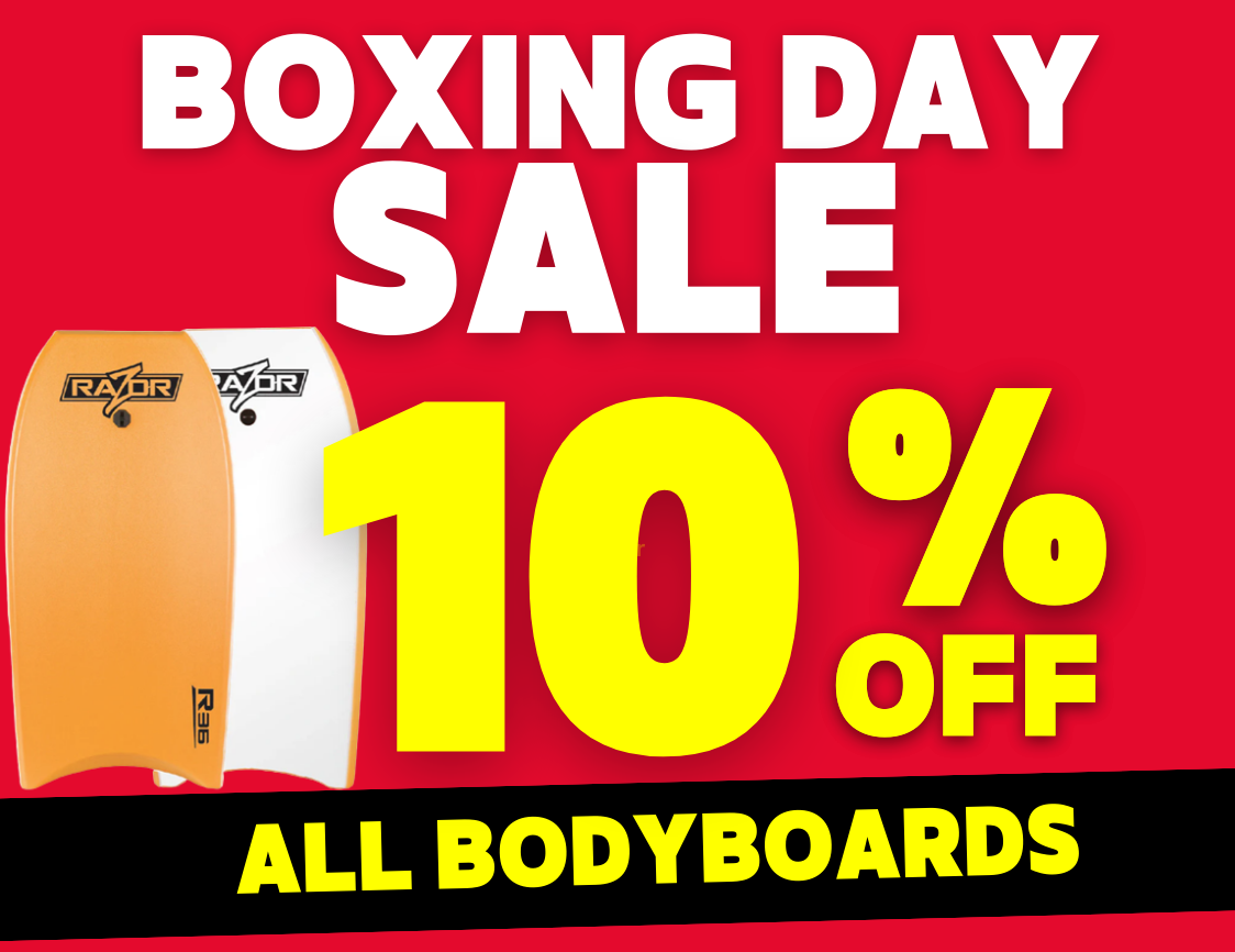 BOXING DAY 105 OFF BODYBOARDS