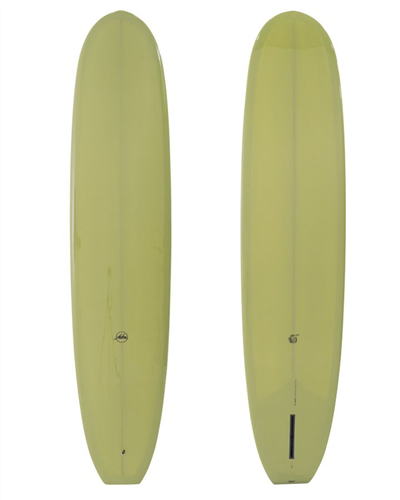 Aloha CHOPPED LOG PU (10' Slot box) Longboard, Olive