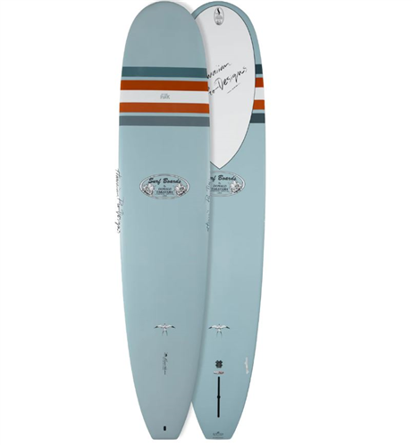 Takayama In The Pink Tuflite Surfboard, Grey, Size 9'10