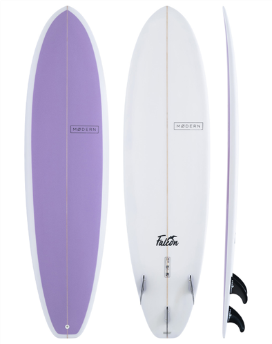 Modern Falcon PU Surfboard, New 22-23 Colour, Lavender