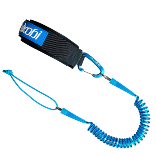 VAIKOBI Calf Surfski Leash, Cyan