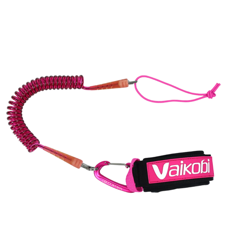VAIKOBI Calf Surfski Leash, Pink