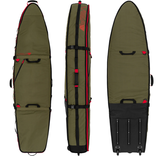 Veia Wheeled Four Board Travel Bag, Squadron