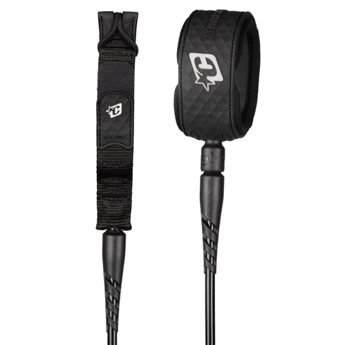 Creatures Of Leisure Reliance Standard Duty 6 Leash, Blk/Silver
