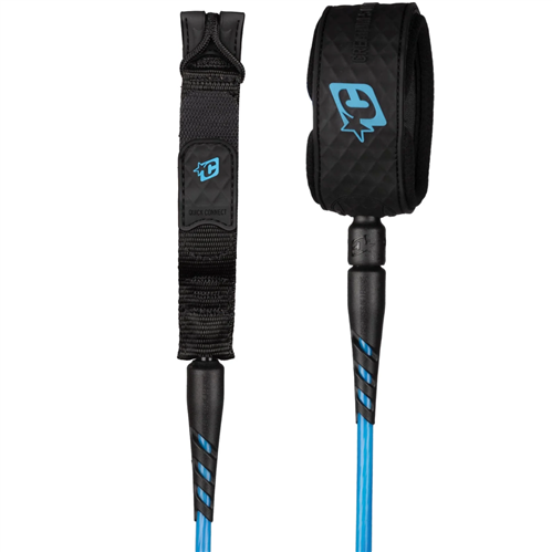 Creatures Of Leisure Reliance Standard Duty 6 Leash, Cyan/Blk