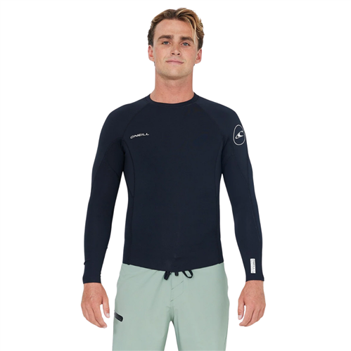 O'Neill REACTOR 2 LS CREW WETSUIT TOP 1.5MM, BLK