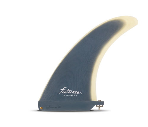 Futures Albacore Flex Fiberglass longboard single fin with the screw