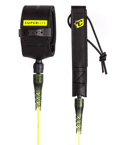 Creatures Of Leisure Superlite Lite 6 Leash, Fluro Lime Speckle