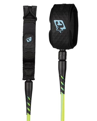Creatures Of Leisure Lite  Duty 6 Leash, Pine Lime Twist