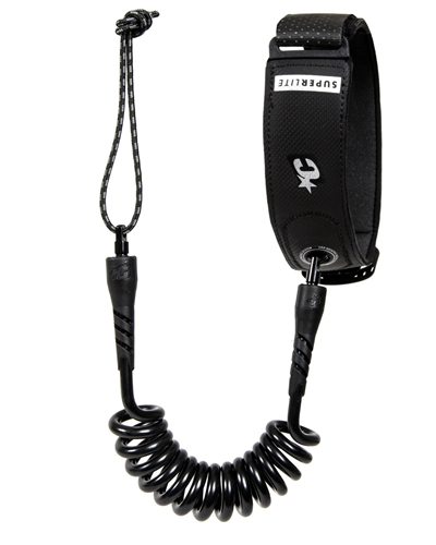 Creatures Of Leisure Superlite Bicep Leash, Black Silver (S/M)