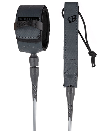 Creatures Of Leisure SUPERLITE COMP 6 LEASH, TITANIUM CARBON