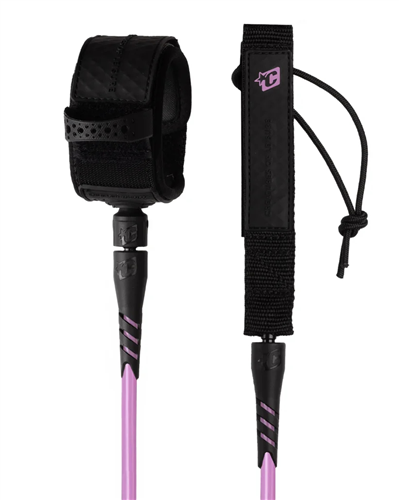 Creatures Of Leisure PRO 6 SLIM FIT LEASH, GUAVA BLACK