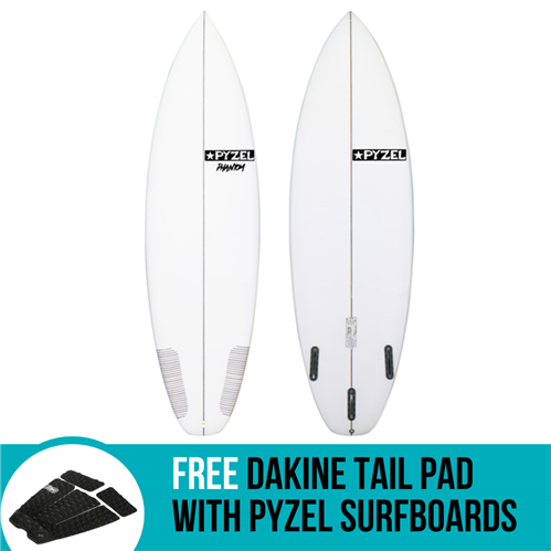 Pyzel Phantom Surfboard with Thruster Future Fins