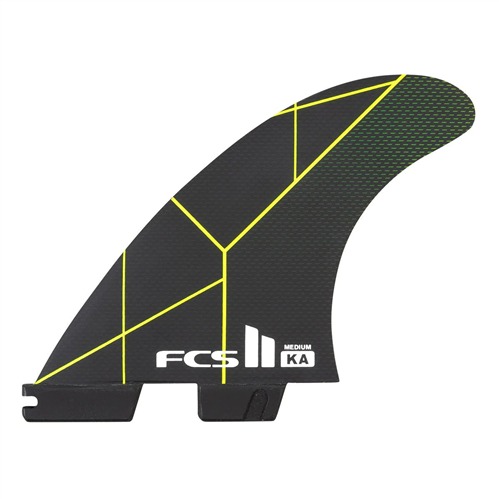 FCS II KA PC Black/Acid Large Tri Retail Fins