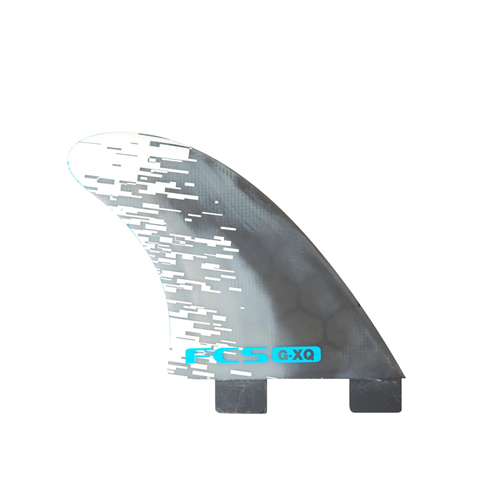 FCS G-XQ Blue Smoke Rear  Fins