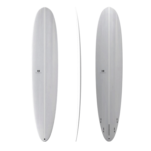 Thunderbolt H.I HP Red Surfboard, White/White