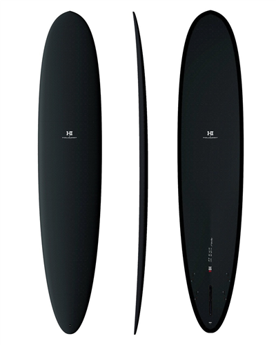 Thunderbolt Harley Ingleby HI4  Black (Carbon) Surfboard, Black/Black