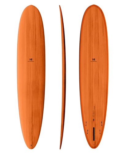 Thunderbolt Surfboards HI HI4 Surfboard, ORANGE