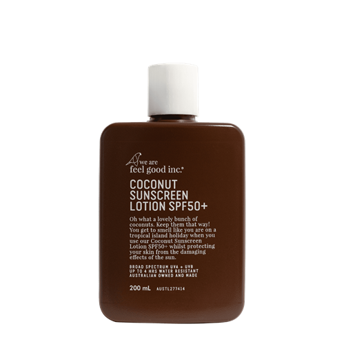 We Are Feel Good Inc SPF50+ COCONUT SUNSCREEN LOTION