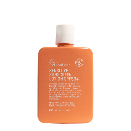 We Are Feel Good Inc SPF50+ SENSITIVE SUNSCREEN LOTION
