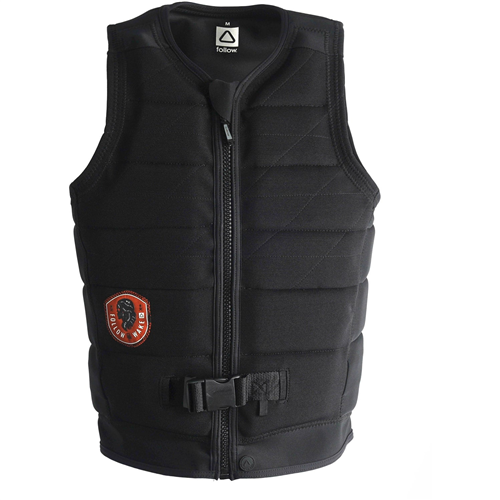 FOLLOW B.P PLUS MENS VEST, BLACKOUT