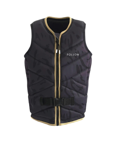 FOLLOW ORDER 2 WOMENS VEST, BLACK