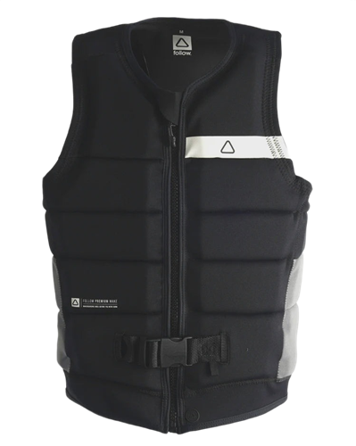 FOLLOW SIGNAL PLUS MENS VEST, BLACKOUT
