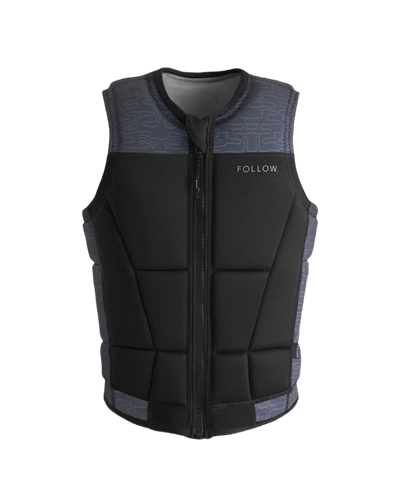 FOLLOW HARMONY WOMENS VEST, BLACK