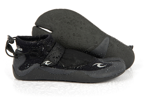 Rip Curl Reefer Boot 1.5Mm Split Toe 5001, Blk Charcoal