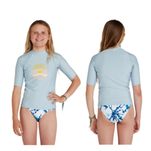 O'Neill GIRLS BASIC UV SKINS SS CREW , KENTUCKY BLUE