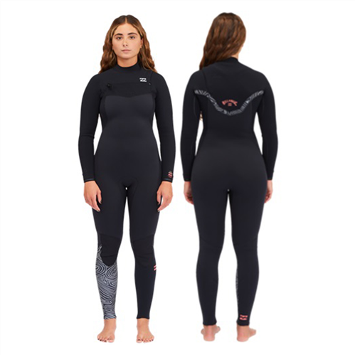 Billabong Wetsuits 3/2mm W FURNACE COMP STEAMER, MIDNIGHT TRAILS