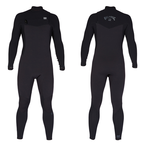 Billabong Wetsuits 4/3mm REVOLUTION CZ FULL STEAMER, BLACK