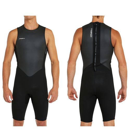 O'Neill REACTOR 2 BZ SHORT JOHN 2MM, BLK/BLK