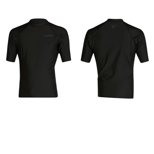 O'Neill Thermo Short Sleeve Rash Vest, Black