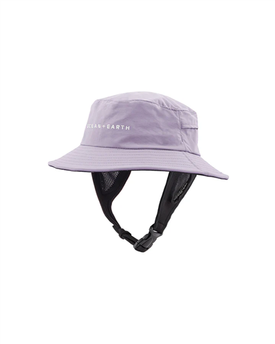 Ocean & Earth Kids Bingin Soft Peak Surf Hat, Pale Lilac
