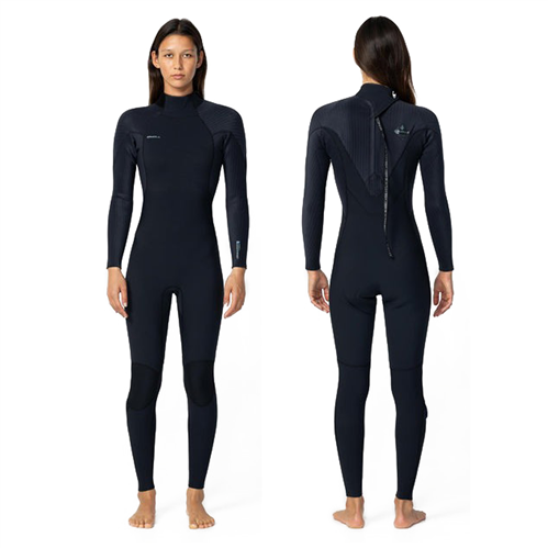 O'Neill WMNS HYPERFREAK BZ FULL 3/2+MM Steamer, BLACK/BLACK