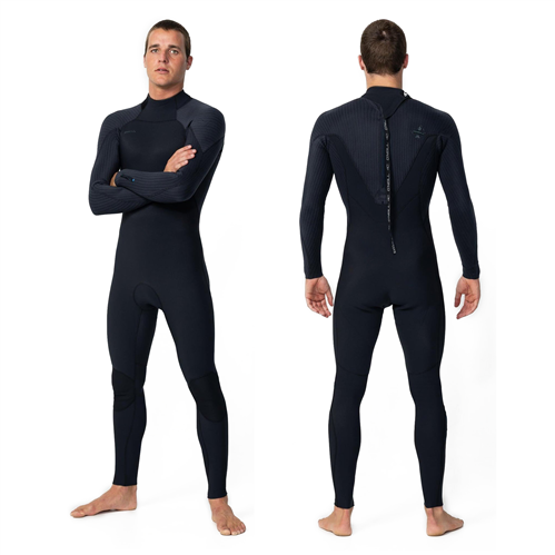 O'Neill HYPERFREAK BZ FULL 3/2+MM STEAMER, BLACK/BLACK