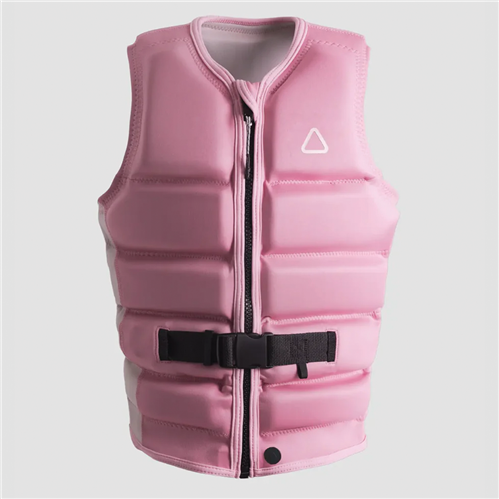 FOLLOW CORP WOMENS VEST, PASTEL PINK