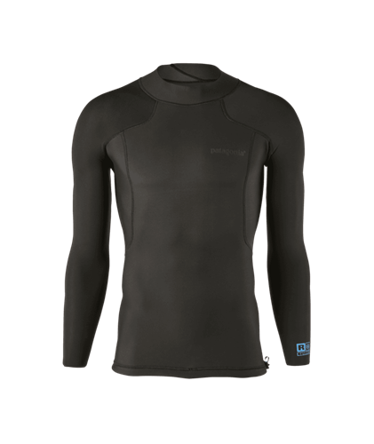 Patagonia Wetsuits R1 Lite Yulex L/S Top, Black