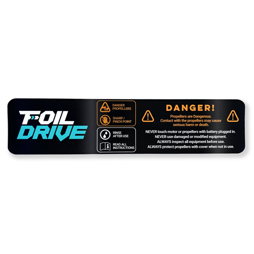 Foil Drive Standard Motor Protection Sticker