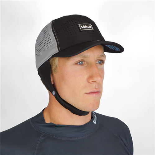 VAIKOBI BUMP HAT SURF, GREY/BLK