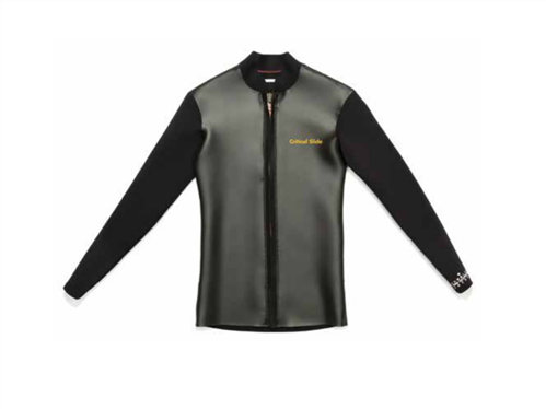 The Critical Slide Society JUMBLED JACKET FRONT ZIP, PHANTOM