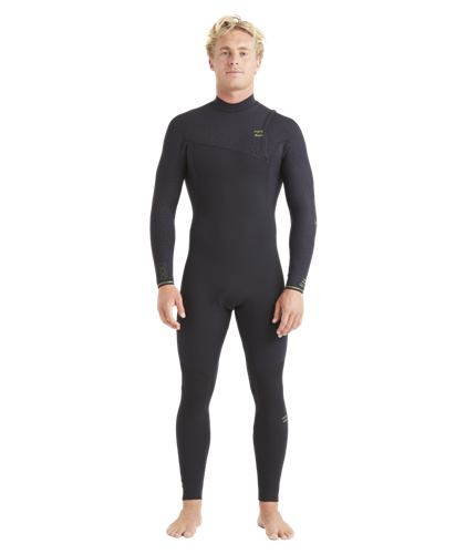Billabong 3/2mm Revolution Natural ZL Full Steamer, Black