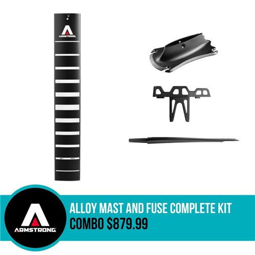 Armstrong Foils S1 Alloy Mast and Fuse Combo (All Sizes)