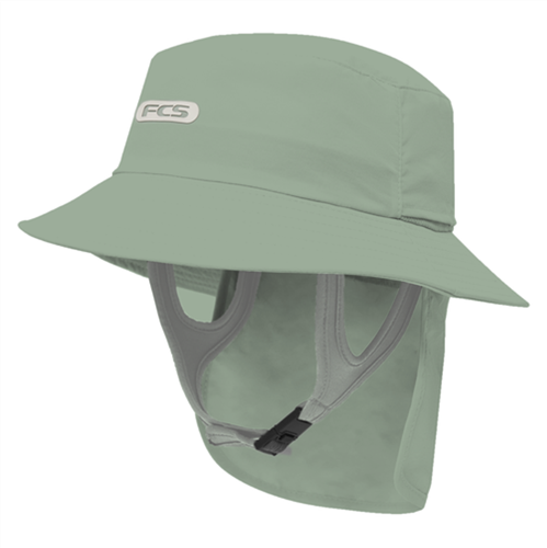 FCS Essential Surf Bucket Hat, Iceberg Green