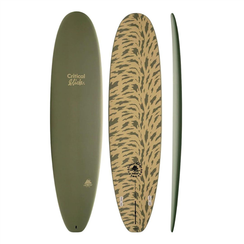 The Critical Slide Society Fun Guy Softboard Olive Underground Surf