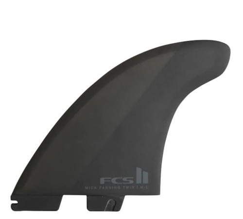 FCS II MF Twin+1 PC Black Xlarge Retail Fins