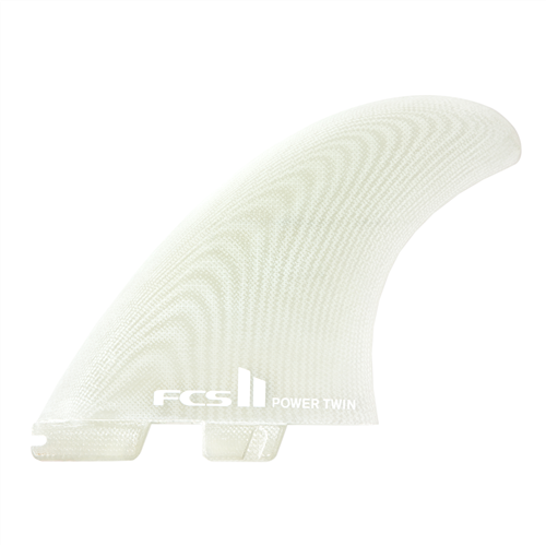 FCS II Power Twin PG Clear Fin Set