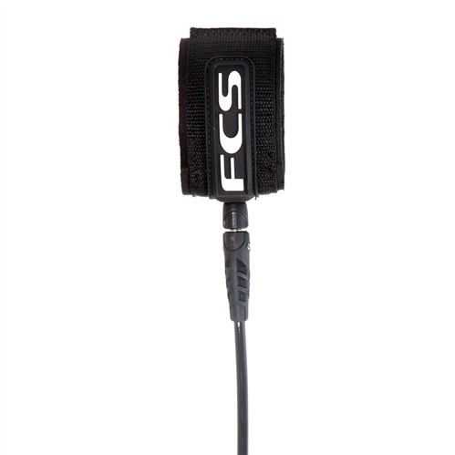 FCS 6' All Round Classic Leash, Black